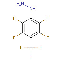 1868-85-5 2,3,5,6-TETRAFLUORO-4-HYDRAZINOBENZOTRIFLUORIDE chemical structure