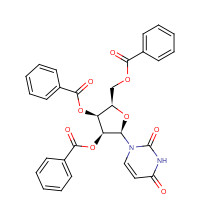 1748-04-5 2',3',5'-TRI-O-BENZOYLURIDINE chemical structure