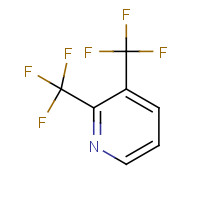 1644-68-4 2,3-BIS(TRIFLUOROMETHYL)PYRIDINE chemical structure