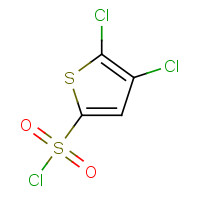 126714-85-0 2,3-Dichlorothiophene-5-sulphonyl chloride chemical structure