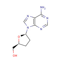 4097-22-7 Dideoxyadenosine chemical structure