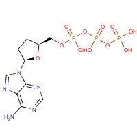 24027-80-3 2',3'-DIDEOXYADENOSINETRIPHOSPHORICACID=DDATP chemical structure