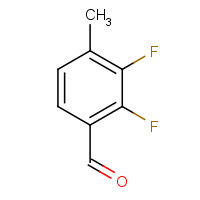 245536-50-9 2,3-DIFLUORO-4-METHYLBENZALDEHYDE chemical structure