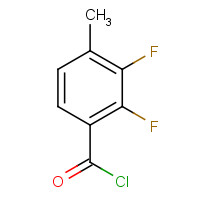 261763-38-6 2,3-DIFLUORO-4-METHYLBENZOYL CHLORIDE chemical structure
