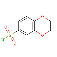 63758-12-3 2,3-DIHYDRO-1,4-BENZODIOXINE-6-SULFONYL CHLORIDE chemical structure