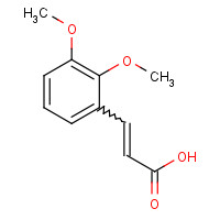 7461-60-1 2,3-Dimethoxycinnamic acid chemical structure