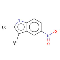 21296-94-6 2,3-DIMETHYL-5-NITROINDOLE chemical structure
