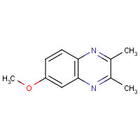 6637-22-5 2,3-DIMETHYL-6-METHOXYQUINOXALINE chemical structure