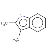 91-55-4 2,3-Dimethylindole chemical structure