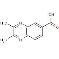 17635-26-6 2,3-DIMETHYL-QUINOXALINE-6-CARBOXYLIC ACID chemical structure