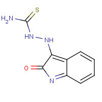 487-16-1 2,3-INDOLEDIONE 3-THIOSEMICARBAZONE chemical structure