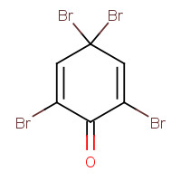 20244-61-5 2,4,4,6-TETRABROMO-2,5-CYCLOHEXADIENONE chemical structure