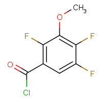 112811-66-2 2,4,5-Trifluoro-3-methoxybenzoyl chloride chemical structure