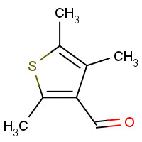 63826-44-8 2,4,5-TRIMETHYLTHIOPHENE-3-CARBOXALDEHYDE chemical structure