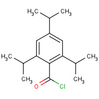 57199-00-5 2,4,6-TRIISOPROPYLBENZOYL CHLORIDE chemical structure