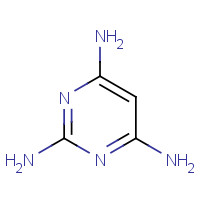 1004-38-2 2,4,6-Triaminopyrimidine chemical structure