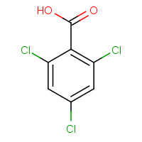 50-43-1 2,4,6-Trichlorobenzoic acid chemical structure