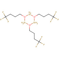 2374-14-3 1,3,5-Tris[(3,3,3-trifluoropropyl)methyl]cyclotrisiloxane chemical structure