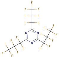 915-76-4 2,4,6-TRIS(HEPTAFLUOROPROPYL)-1,3,5-TRIAZINE chemical structure