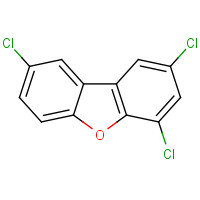 54589-71-8 2,4,8-TRICHLORODIBENZOFURAN chemical structure