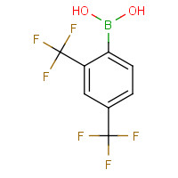 153254-09-2 2,4-Bis(trifluoromethyl)phenylboronic acid chemical structure