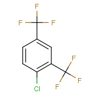 327-76-4 2,4-BIS(TRIFLUOROMETHYL)CHLOROBENZENE chemical structure