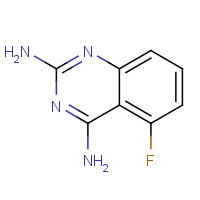 119584-70-2 2,4-DIAMINO-5-FLUOROQUINAZOLINE chemical structure