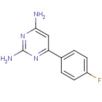 175137-25-4 2,4-DIAMINO-6-(4-FLUOROPHENYL)PYRIMIDINE chemical structure