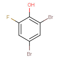 576-86-3 2,4-DIBROMO-6-FLUOROPHENOL chemical structure