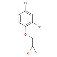 20217-01-0 [(2,4-dibromophenoxy)methyl]oxirane chemical structure