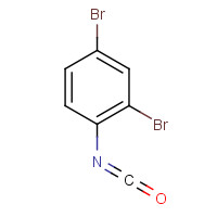 55076-90-9 2,4-DIBROMOPHENYL ISOCYANATE chemical structure