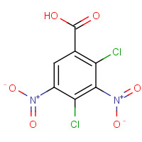 52729-03-0 2,4-DICHLORO-3,5-DINITROBENZOIC ACID chemical structure