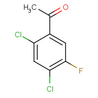 704-10-9 2,4-Dichloro-5-fluoroacetophenone chemical structure