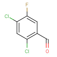 86522-91-0 2,4-DICHLORO-5-FLUOROBENZALDEHYDE,97 chemical structure