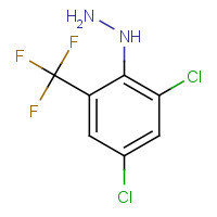 107047-29-0 2,4-DICHLORO-6-(TRIFLUOROMETHYL)PHENYLHYDRAZINE chemical structure