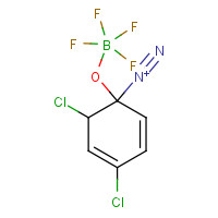 21872-70-8 2,4-Dichlorobenzenediazonium tetrafluoroborate chemical structure