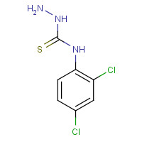 13124-11-3 4-(2,4-DICHLOROPHENYL)-3-THIOSEMICARBAZIDE chemical structure