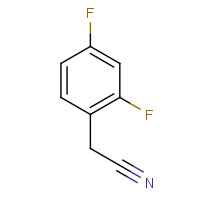 656-35-9 2,4-DIFLUOROPHENYLACETONITRILE chemical structure
