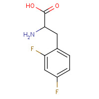 32133-35-0 2,4-DIFLUORO-DL-PHENYLALANINE chemical structure
