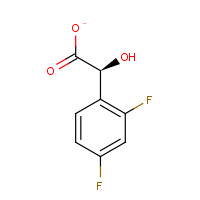 132741-30-1 2,4-DIFLUOROMANDELIC ACID chemical structure