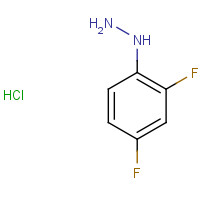 51523-79-6 2,4-Difluorophenylhydrazine hydrochloride chemical structure