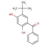 4211-67-0 2,4-DIHYDROXY-5-TERT-BUTYLBENZOPHENONE chemical structure