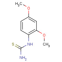 35696-77-6 1-(2,4-DIMETHOXYPHENYL)-2-THIOUREA chemical structure