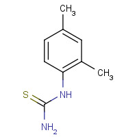 16738-20-8 1-(2,4-DIMETHYLPHENYL)-2-THIOUREA chemical structure