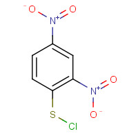 528-76-7 2,4-DINITROBENZENESULFENYL CHLORIDE chemical structure