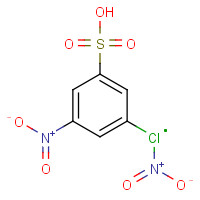4515-26-8 2,4-DINITROCHLOROBENZENE-6-SULFONIC ACID chemical structure