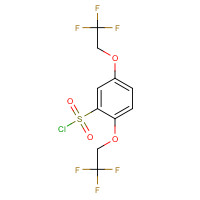 152457-95-9 2,5-BIS(2,2,2-TRIFLUOROETHOXY)BENZENESULPHONYL CHLORIDE chemical structure