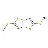 201004-10-6 2,5-Bis(methylthio)thieno[3.2-b]thiophene chemical structure