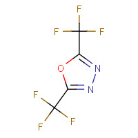 1868-48-0 2,5-BIS(TRIFLUOROMETHYL)-1,3,4-OXADIAZOLE chemical structure