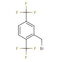 302911-98-4 2,5-BIS(TRIFLUOROMETHYL)BENZYL BROMIDE chemical structure